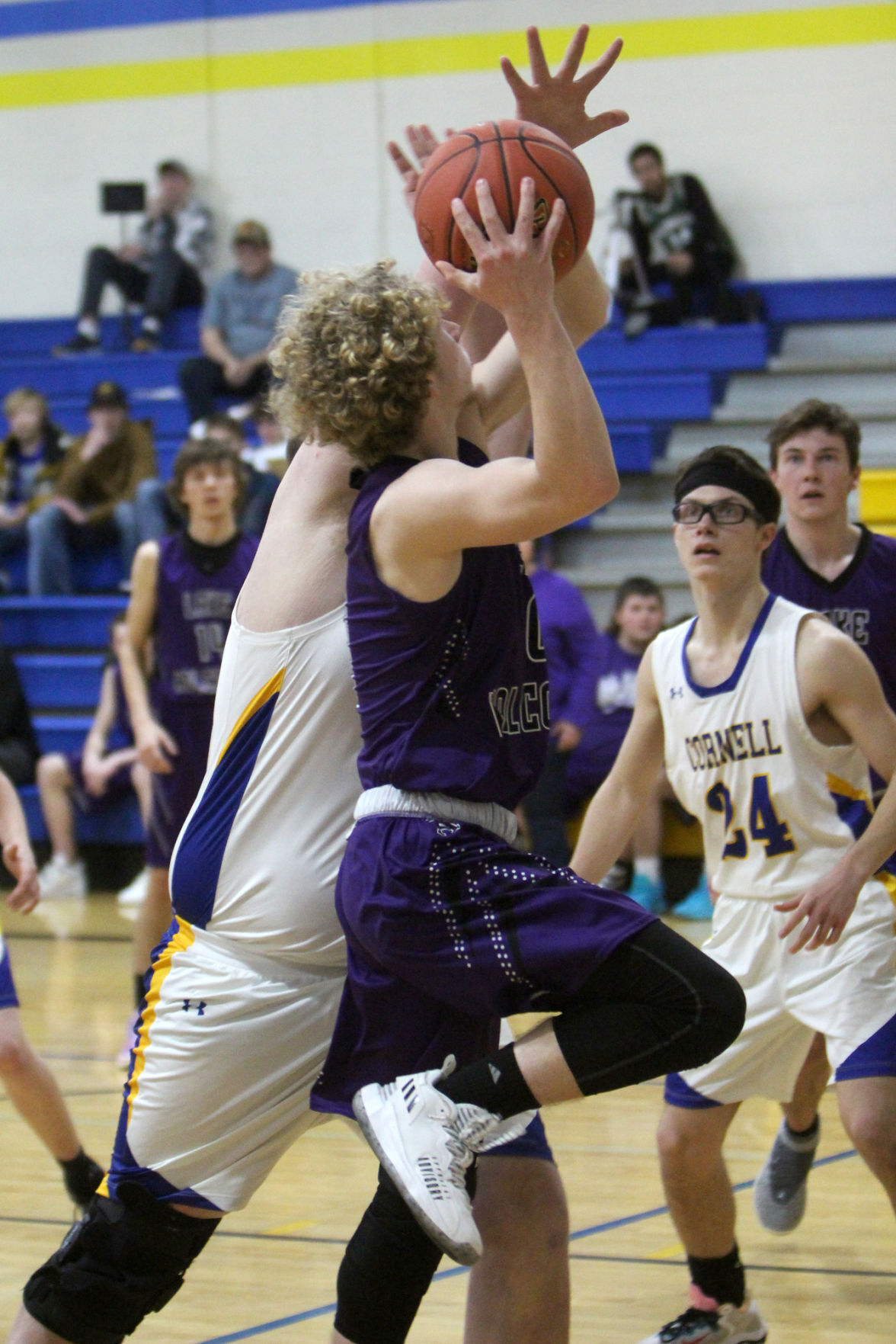 Lake Holcombe at Cornell boys basketball 1-14-22